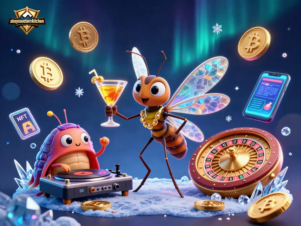 Sissy's Southern Kitchen showcases a vibrant casino-themed 3D illustration featuring a lively mosquito mascot.